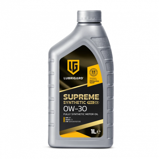 Lubrigard Supreme Synthetic Pro C3 0W-30, 1л