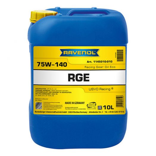 Ravenol Racing Gear Oil Eco 75W-140, 10л