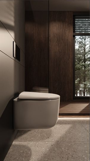 Подвесной унитаз Boheme Flow 969 со смывом торнадо схема 7