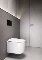 Подвесной унитаз Boheme Flow 969 со смывом торнадо схема 8