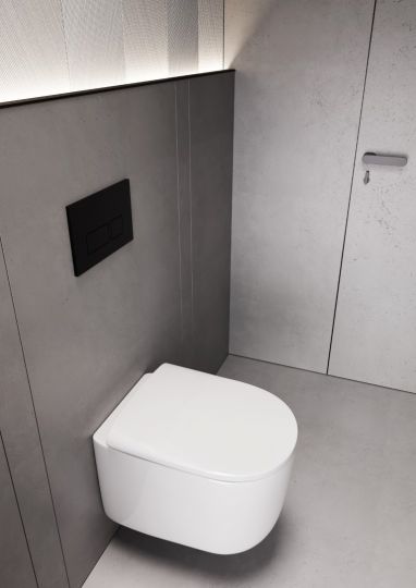 Подвесной унитаз Boheme Flow 969 со смывом торнадо схема 11