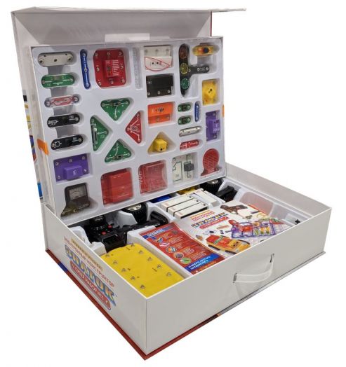 Электронный конструктор ЗНАТОК "Супер набор №1" (упаковка чемодан)