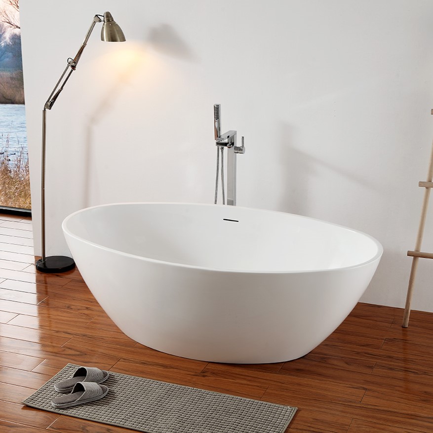 Отдельностоящая ванна акриловая ABBER AB9248 180х87