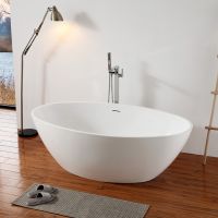 Отдельностоящая ванна акриловая ABBER AB9248 180х87 схема 1