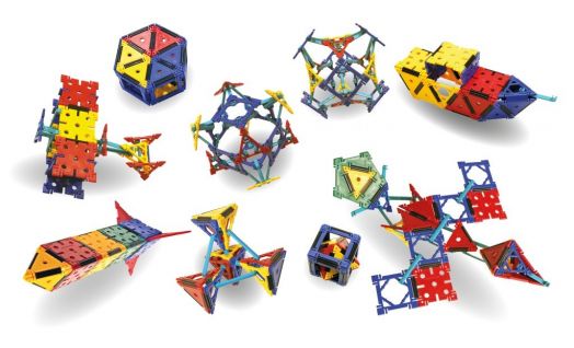 Удивительный конструктор ЗНАТОК-Klikko Чудо ФИГУРЫ 43в1 (102 детали)