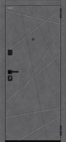Входная Дверь Bravo  Граффити-5/SBlack Slate Art/Look Art 860x2050, 960x2050мм / Браво