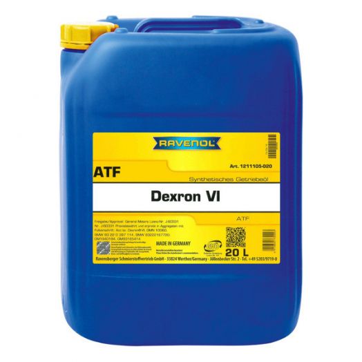Ravenol ATF Dexron VI, 20л