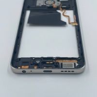 Infinix HOT 40i рамка оригинал с разбора золото  с отпечатком пальца(потёртости)