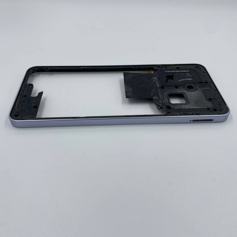 HONOR 14c рамка с отпечатком фиолетовая оригинал с разбора