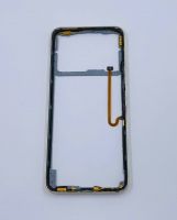 VIVO Y35 рамка (средняя часть) желтая оригинал (снятая) потёртости с отпечатком пальца