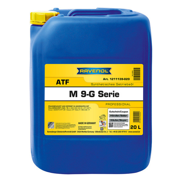 Ravenol ATF M 9-G Serie, 20л