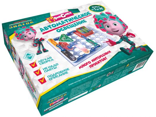 Электронный конструктор ЗНАТОК "Фиксики "Автоматическое освещение""