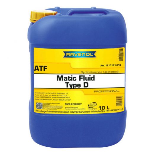 Ravenol ATF Matic Fluid Type D, 10л