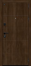 Входная Дверь Bravo Райт Pecan/Cappuccino Melinga 860x2050, 960x2050мм / Браво