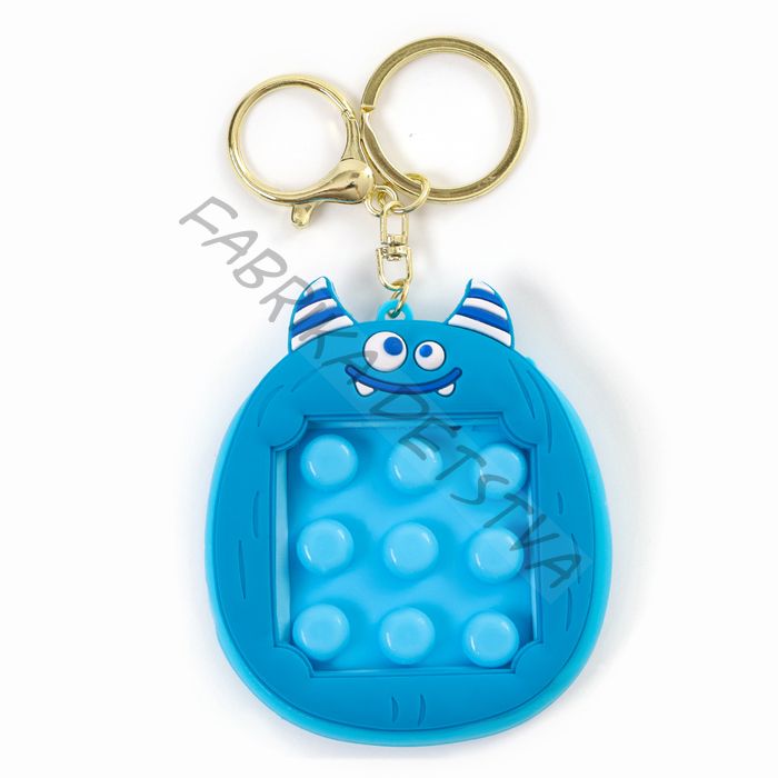 Головоломка POP IT брелок детский «Монстр», антистресс, виды МИКС