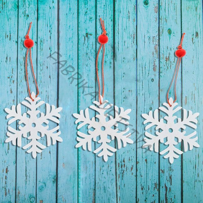 Подвеска «Снежинка», набор 3 шт.