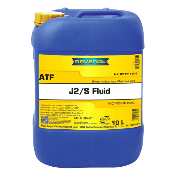 Ravenol ATF Type J2/S Fluid, 10л