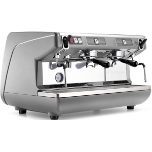 Кофемашина рожковая полуавтоматическая Nuova Simonelli Appia LIFE 2gr S 220V metallic grey+high groups+economizer