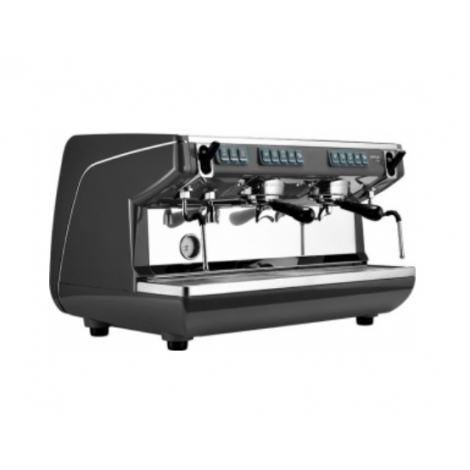 Кофемашина-автомат Nuova Simonelli Appia LIFE 2gr V 220V black+high groups+economizer