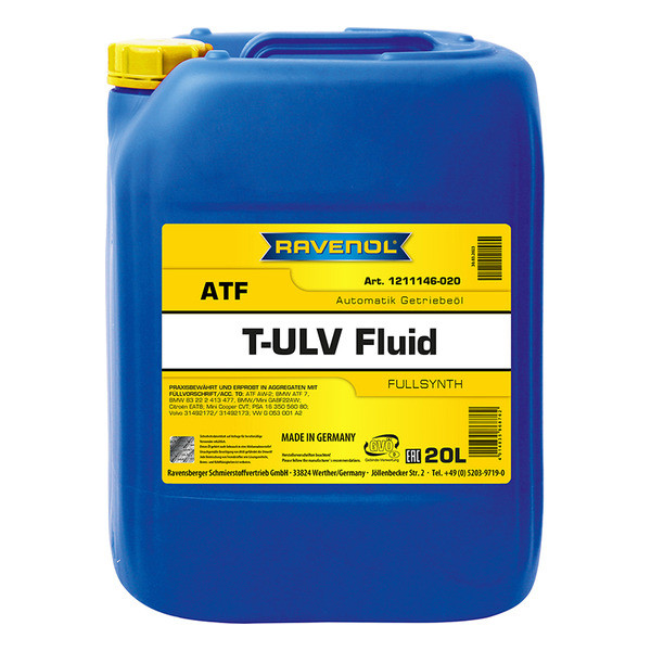 Ravenol ATF T-ULV Fluid, 20л