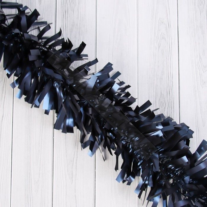 Мишура новогодняя «Зимнее волшебство. Праздничное свечение», d=9 см, 200 см, синий (10 штук)