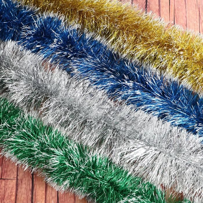 Мишура новогодняя «Зимнее волшебство. Зима», d=12 см 200 см, МИКС (10 штук)