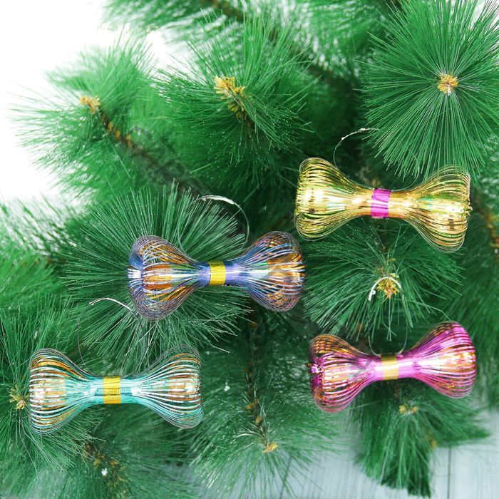 Ёлочное украшение из фольги «Слана. Квант», L- 9 см, МИКС (10 штук)