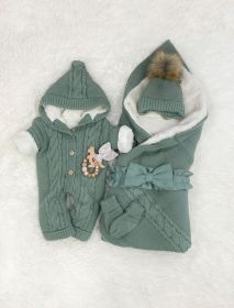 Комплект на выписку Х/Б подклад, 5 предметов, хаки