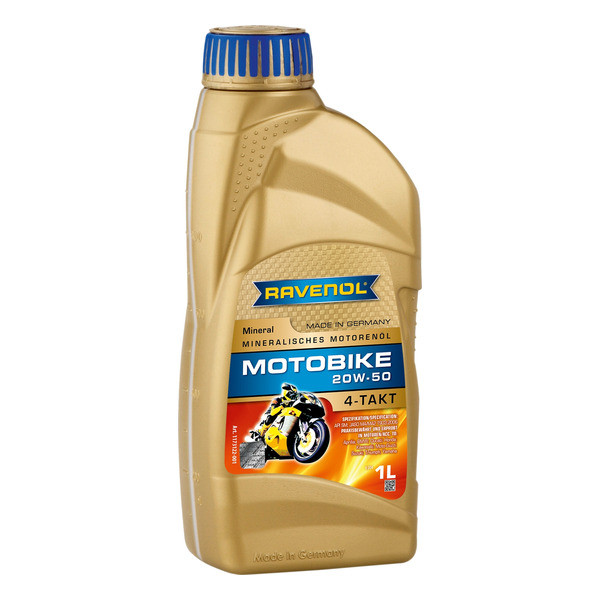 Ravenol Motobike 4-T Mineral 20W-50, 1л