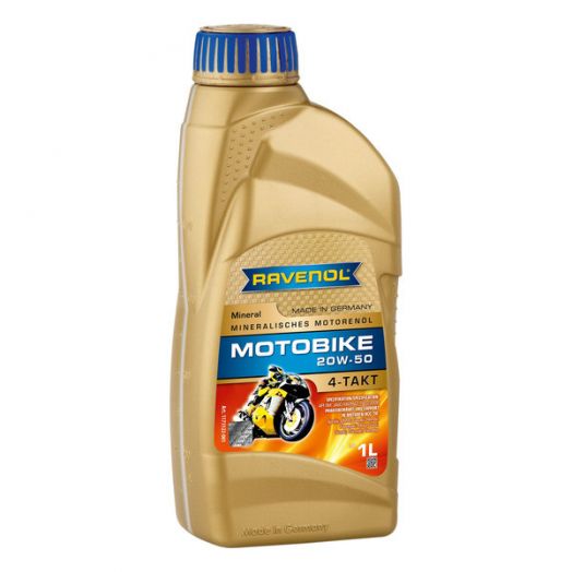 Ravenol Motobike 4-T Mineral 20W-50, 1л