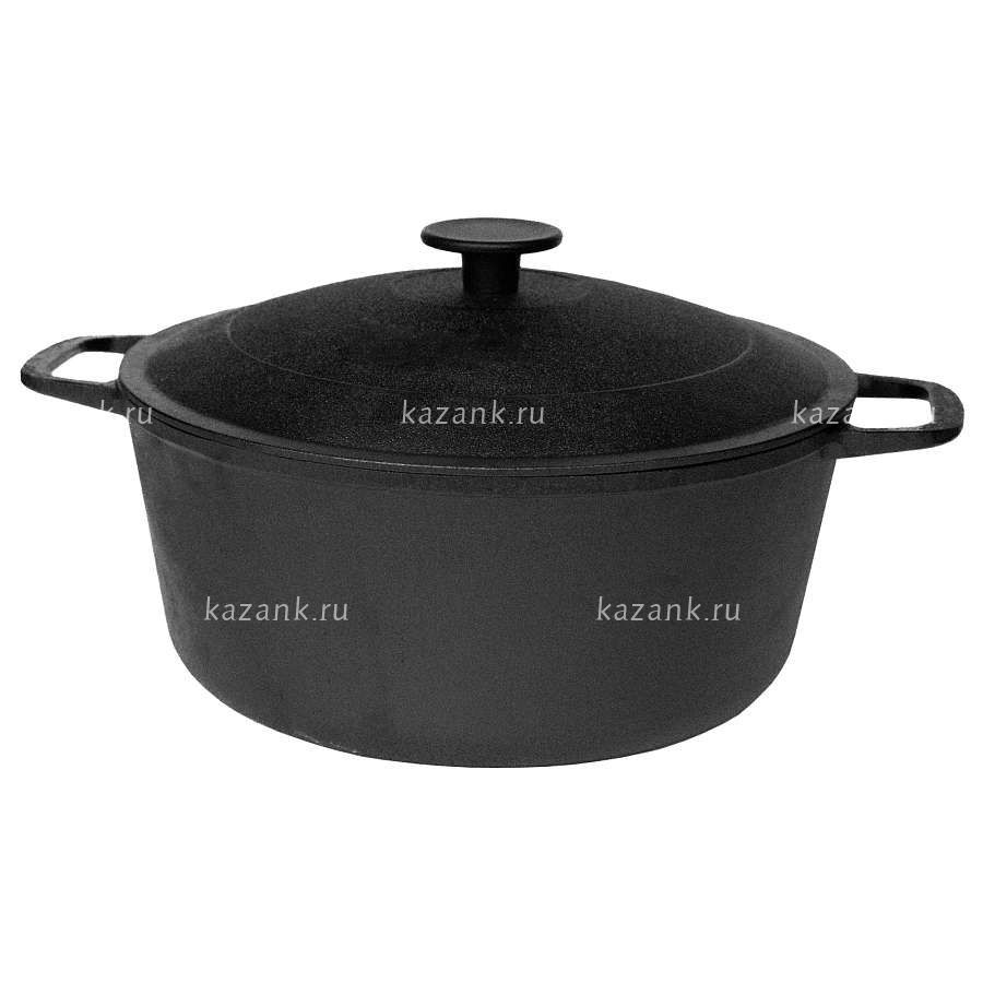 Кастрюля 5л. чугунная с крышкой