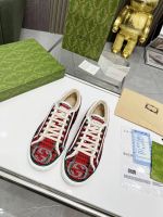 Мужские кеды Gucci с мехом