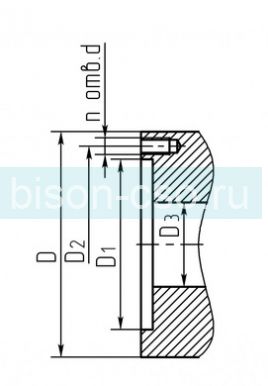 Патрон токарный 3-1000.123.24 1000 мм  БелТАПАЗ