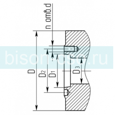 Патрон токарный 3-1000.760.24 1000 мм  БелТАПАЗ (Кэмлокк УК15)