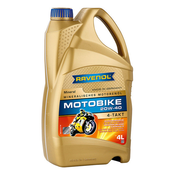 Ravenol Motobike 4-T Mineral 20W-40, 4л