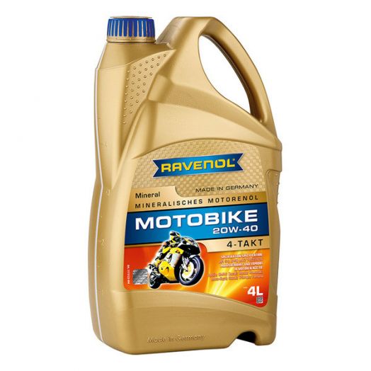 Ravenol Motobike 4-T Mineral 20W-40, 4л
