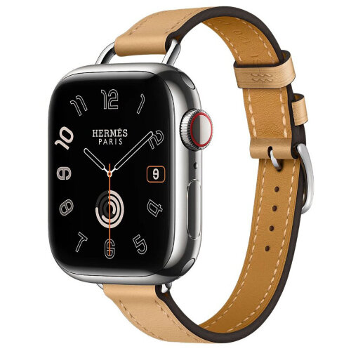 Apple Watch Hermes Series 11 Single Tour 42 мм Naturel Sable