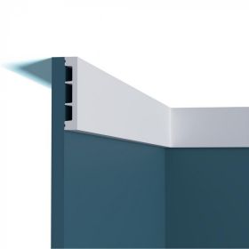 Карниз Потолочный Perfect Plus P210 Д200xВ10xШ1.8см / Перфект Плюс.