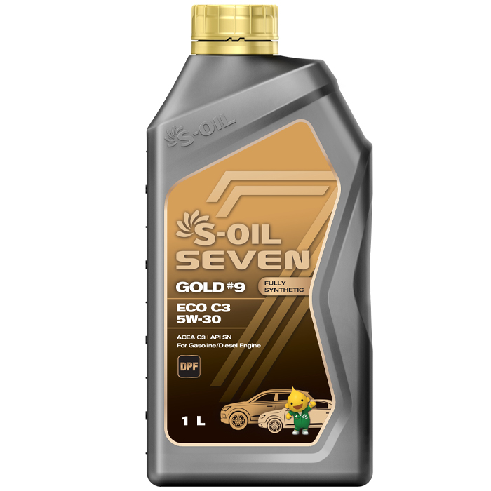 S-OIL 7 GOLD #9 ECO C3 5W-30, 1л