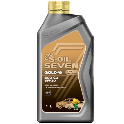 S-OIL 7 GOLD #9 ECO C3 5W-30, 1л