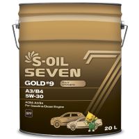 S-OIL 7 GOLD #9 A3/B4 5W-30, 20л