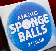 Magic Sponge Balls 4 шт синие  2" by Murphy's Magic