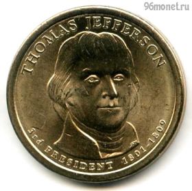 США 1 доллар 2007 D Джефферсон (3)