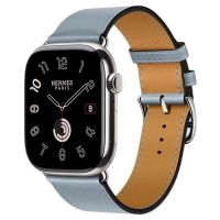 Apple Watch Series 11 Hermes 46mm Single Tour 46 mm Bleu Lin