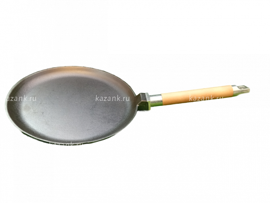 Сковорода чугунная блинная, Гардарика 24 см