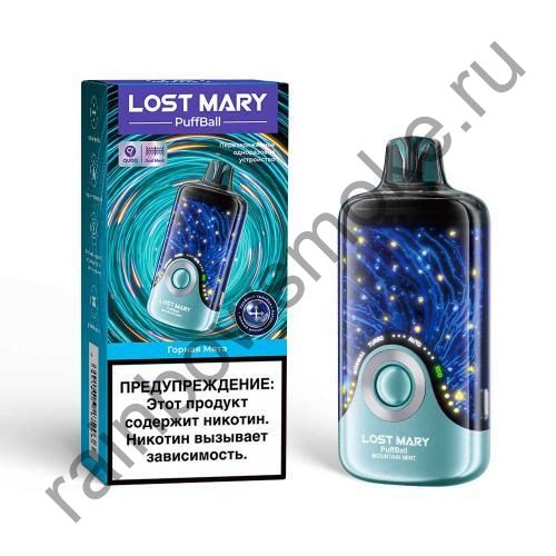 Lost Mary Puff Ball 30000 - Горная Мята (Mountain Mint)