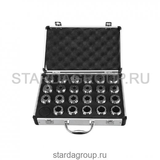 Набор цанг высокой точности ER40AAA 23шт (4-26) STARDA