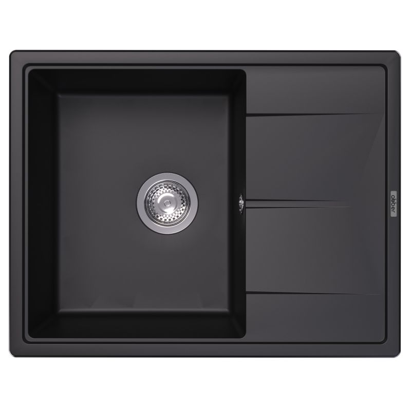 Кухонная мойка ABBER Quarz AQ2903B черная