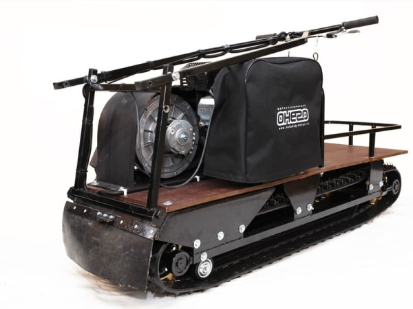 Мотобуксировщик ОНЕГО 380 на вариаторе (задний привод)