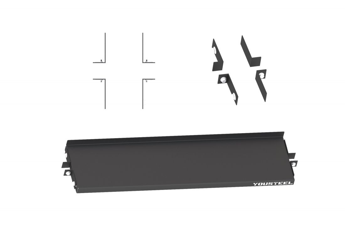 Yousteel Уголки для крепления полок к раме HARD (комплект 4 шт.)